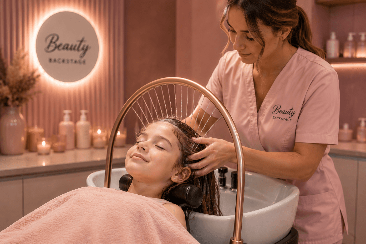 Illustration Head Spa Enfants & Ados