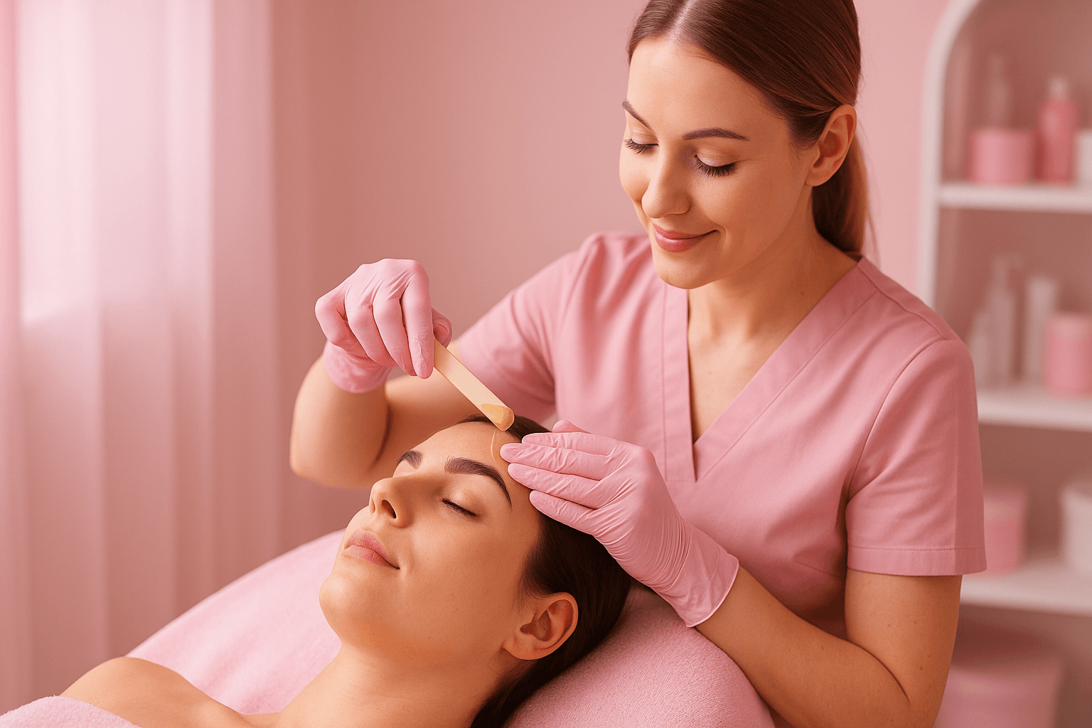 Épilation Visage (sourcils, lèvres, menton, joues)